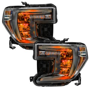 Chevrolet Silverado 1500 Headlight Kit - ORACLE Lighting - Demon Eye + ColorSHIFT - RGB+W - `19-`21